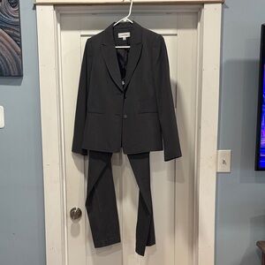 Calvin Klein Gray Suit